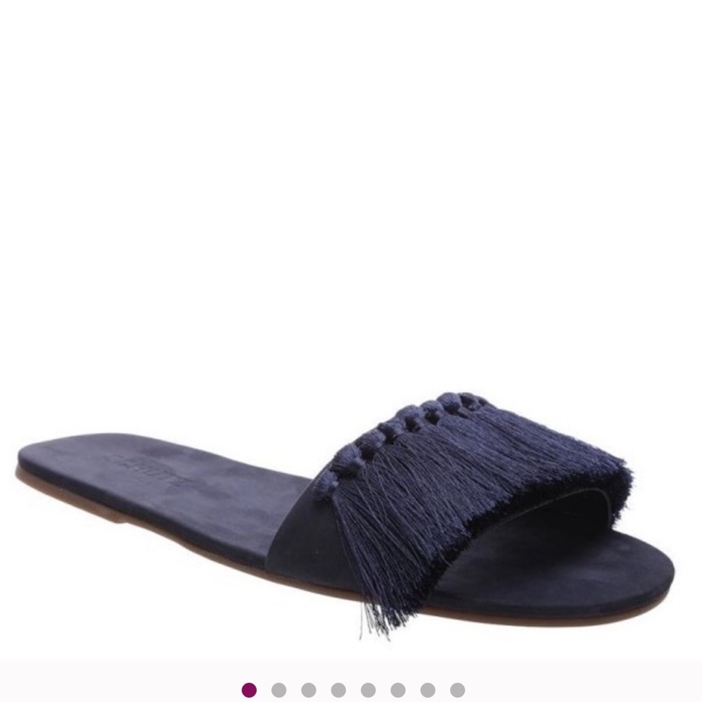 Schutz Maduna Fringe Slide Sandal